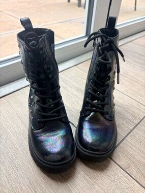 Girls Combat Boots